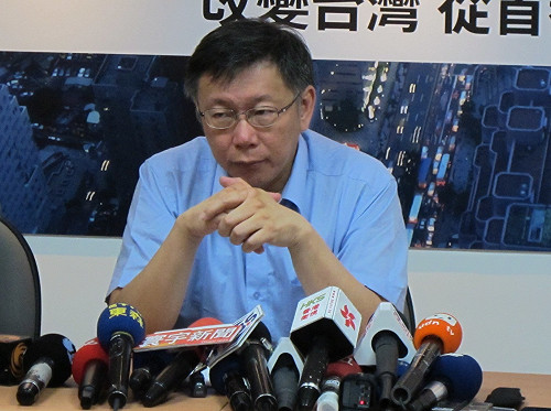 只花8千萬？  柯文哲竊喜連「引劍自宮」