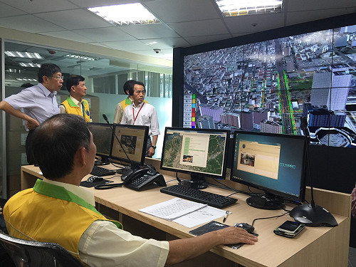 道路管線中心開幕 柯P出題看大巨蛋管線