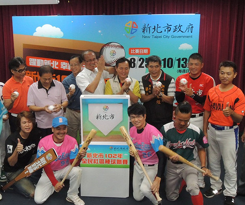 樂在棒球  新北市力推全民社區棒球聯賽