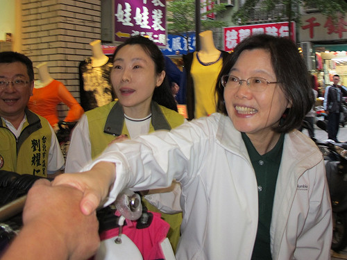 1127民進黨辦台北市3路大規模掃街