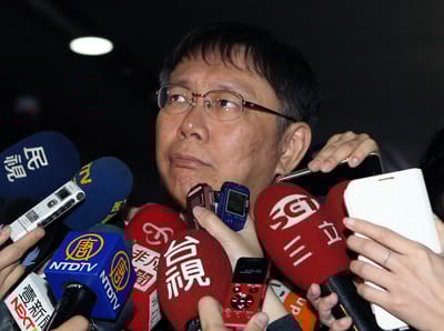 柯P進口外配說  藍綠都批評不恰當