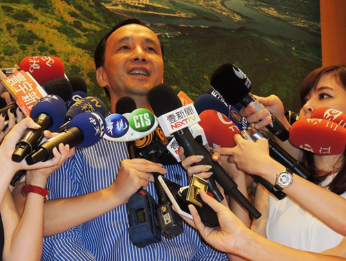 棄選2016? 朱立倫：連任成功一定做滿