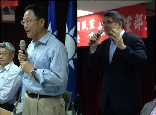 忘恩負義?  連勝文、丁守中相遇寒暄