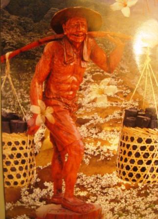 中秋烤肉缺木炭  挑夫古道成景點