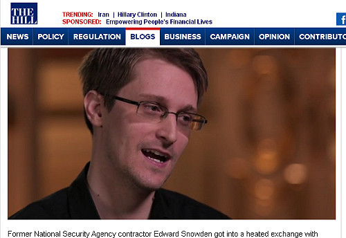 「真的讀過那些檔案？」  史諾登閃避問題