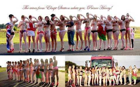 支持哈利王子 臉書瘋裸體敬禮