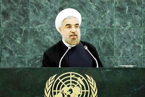 伊朗總統魯哈尼  溫和堅定剖析西方中心論
