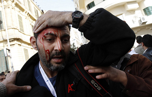 採訪埃及騷動遭攻擊 國際記者組織抗議