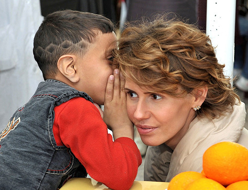 一句很可笑！ 敘利亞夫人與卡達公主鬧翻