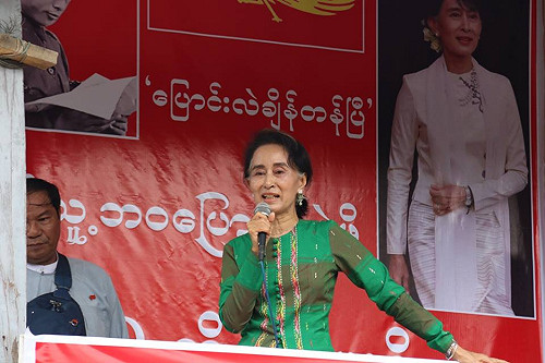 緬甸大選倒數  翁山蘇姬：要確保停火是真的