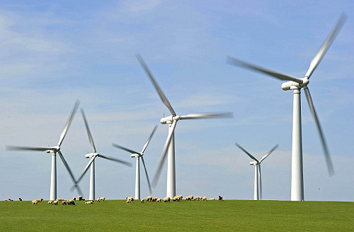 威爾斯槓英國中央 風力發電機引齟齬