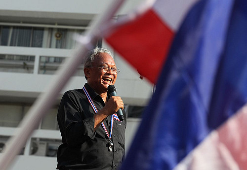 泰反政府示威者  積極拉攏稻農