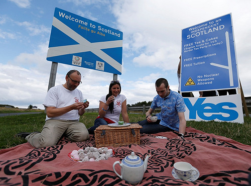 獨立公投前十天  英國誘挽蘇格蘭