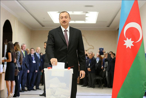 囊括85%選票  亞塞拜然總統成功3連任