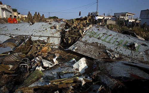 巴基斯坦墜機  127人全部罹難