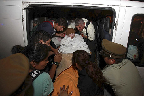 智利8.2強震引發海嘯  居民緊急撤離