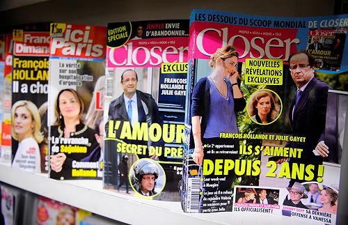 刊登法總統機車幽會照  女星提告侵隱私權