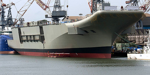 印度抵禦中國南進  砸4兆盧比籌組海軍艦隊