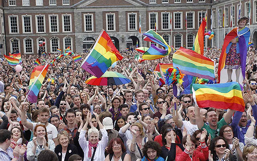 愛爾蘭公投 6成民眾支持同性婚姻合法化