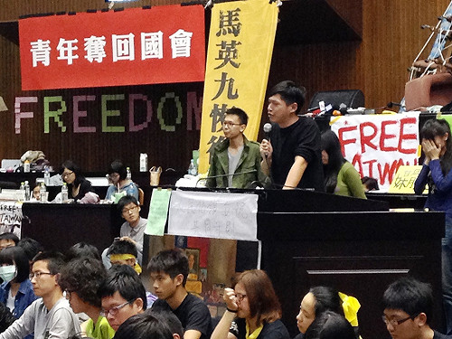 肯定學生  全球最大民主人權組織發表聲明