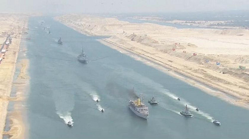 埃及總統施壓  新蘇伊士運河趕11個月竣工