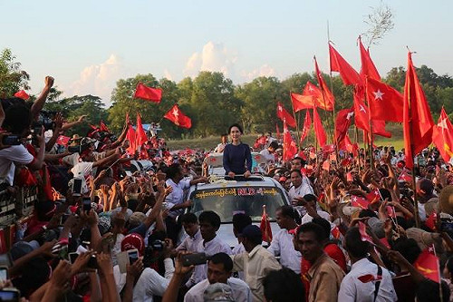 緬甸11/8大選  翁山蘇姬：若勝選將居攝政王