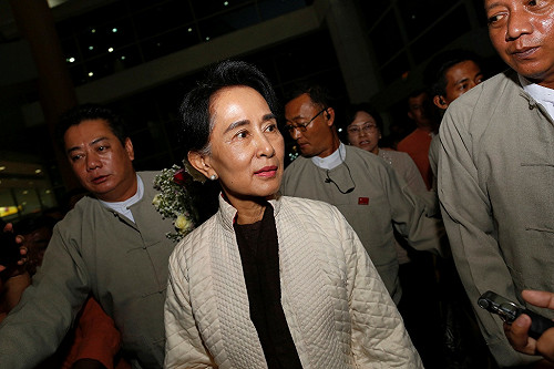 翁山蘇姬訪歐  向國際訴求緬甸修憲