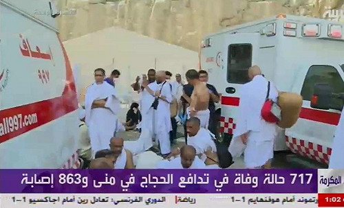 麥加朝聖驚傳踩踏意外  717死25年來最嚴重