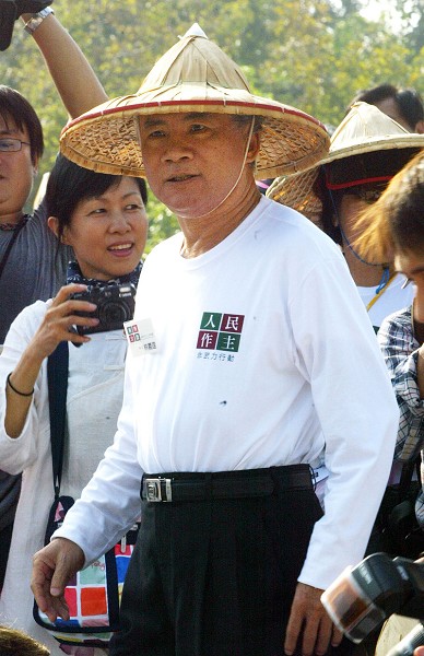 投入2012總統大選? 林義雄：民主國家任何人不要拒絕公職