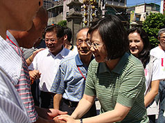 小英樹林拔樁奏功     藍營領袖力挺