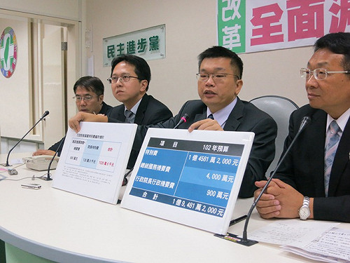 民進黨團：總統國務機要費也應砍一半