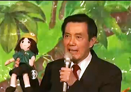 收到北一小綠綠玩偶 馬：絕不會拿去網拍