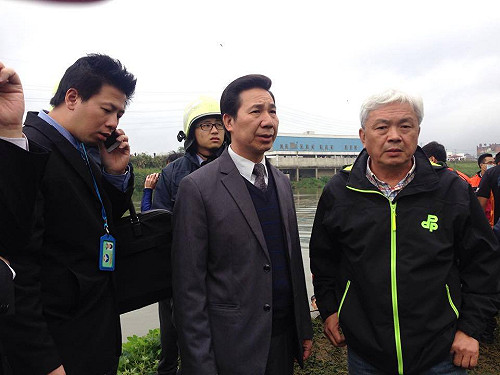 復興空難  金門縣長正好到台北會晤小英