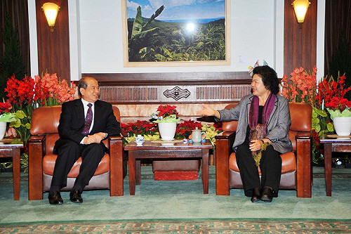 陸資投資高雄  陳菊：抱持開放態度