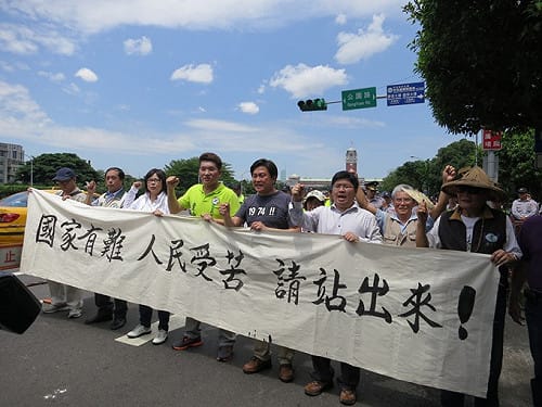 綠新世代公職嗆馬：今起靜坐到520