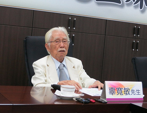 辜寬敏批蘇貞昌：做縣長有餘 其他不用說