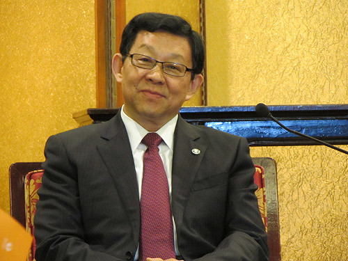 訪慈濟未遇證嚴  陳德銘：約好台南見