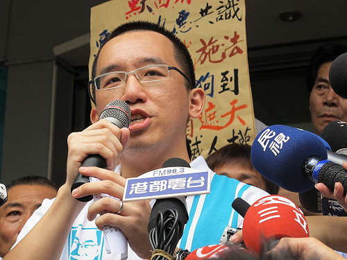 陳致中首場參選說明會  強調會確保綠營席次