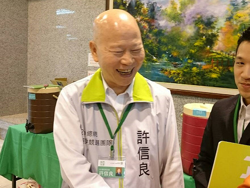 許信良：憂選民分裂投票  國會選舉不樂觀