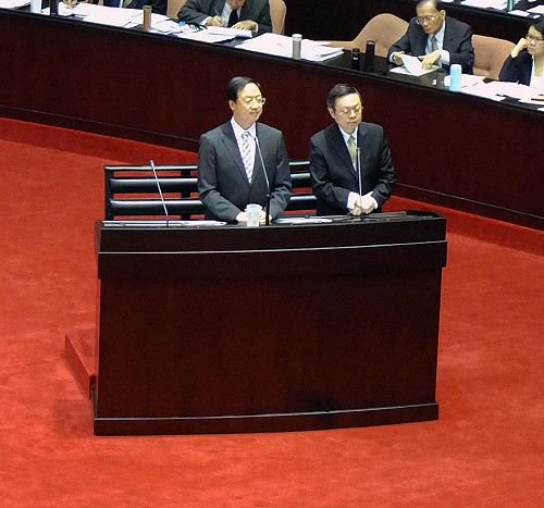 立委餐敘  江宜樺：有感謝羅淑蕾問政辛苦