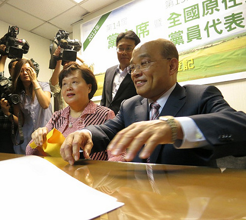 蘇貞昌：積極自信與中國交往互動