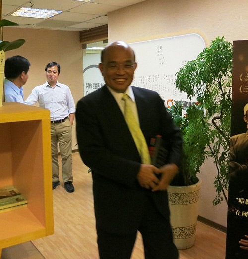 蘇貞昌：謝長廷不會被中國吃掉