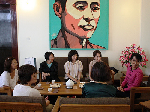 晤翁山蘇姬 蕭美琴：司機也怕載他們