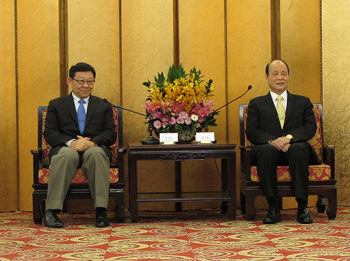 陳德銘訪台：請示大甲媽祖我明年做什麼