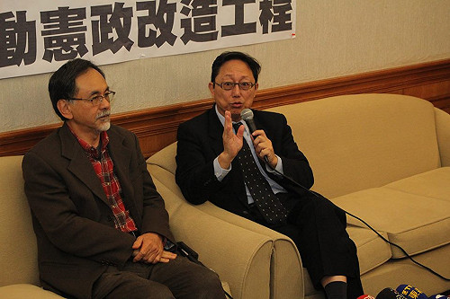 姚立明林濁水籲雙英會  共推內閣制