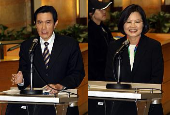 蔡控馬情蒐 政見會後續交鋒