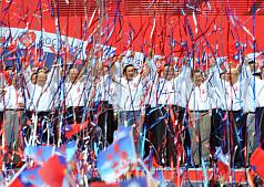 馬吳全國總部成立  連吳王蕭站台