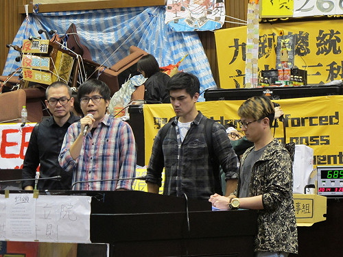 200多名廣告業者聲援太陽花運動