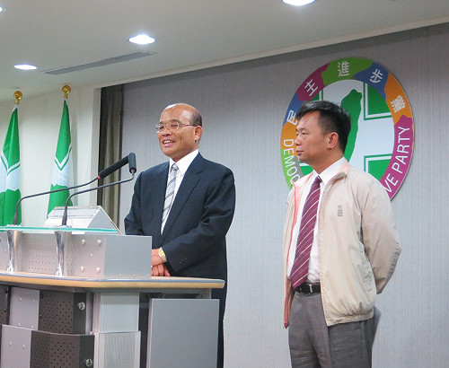 擋黑道  蘇貞昌：必要時約談當事人與介紹人