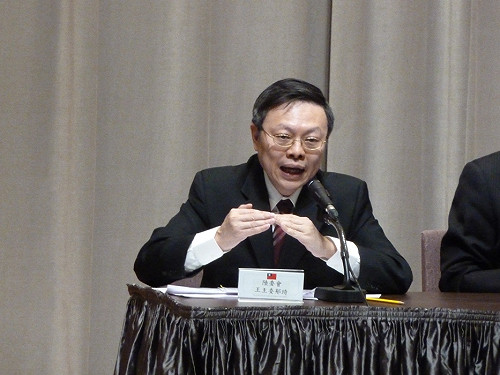 王郁琦看民間版：會成兩岸協議簽不成條例